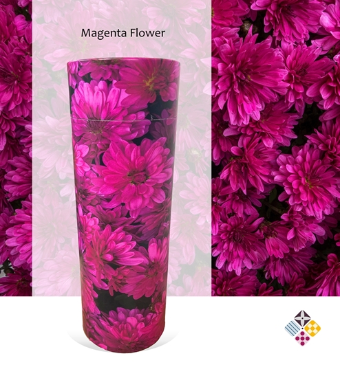 Picture of Magenta Flower Scatter Tube 