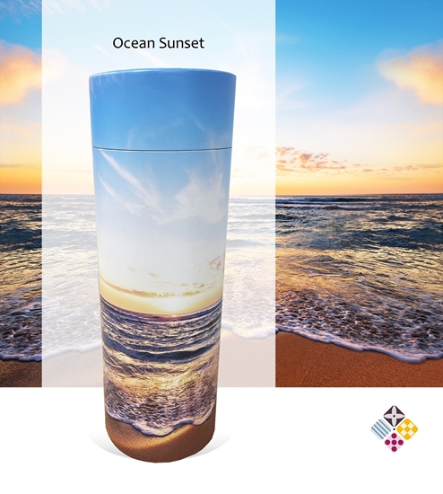 Picture of Ocean Sunset Scatter Tube 