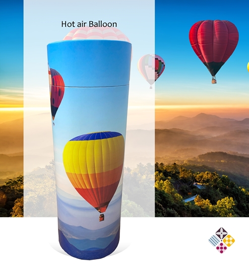 Picture of Hot Air Balloon Scatter Tube 