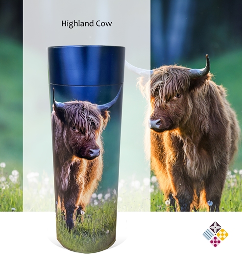 Picture of Highland Cow Scatter Tube