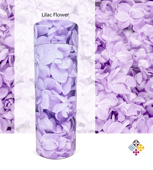 Picture of Lilac Flower Scatter Tube 
