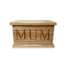 Picture of Personalised Oak Wooden Ash Casket